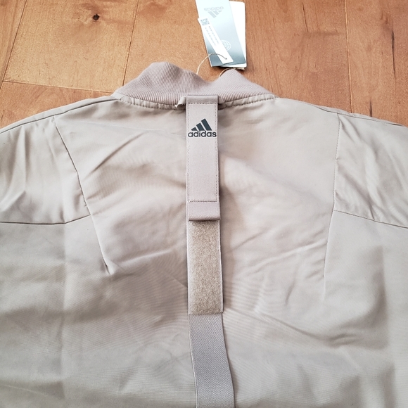 adidas Men Designed 4 Gameday Bomber Jacket Chalky Brown Size M - Picture 8 of 15